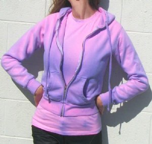 Hyperchromic Slim Fit Zip Hoodie (Ladies and Juniors)